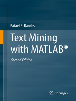 cover image of Text Mining with MATLAB